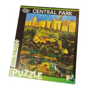Go Games! Central Park 1000 Piece Jigsaw Puzzle Complete